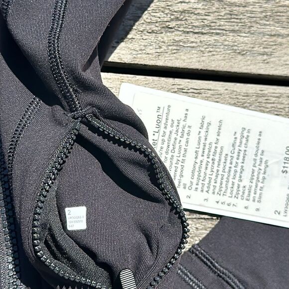 Lululemon Define Jacket Luon Black size 2 NWT influencer - Picture 5 of 7